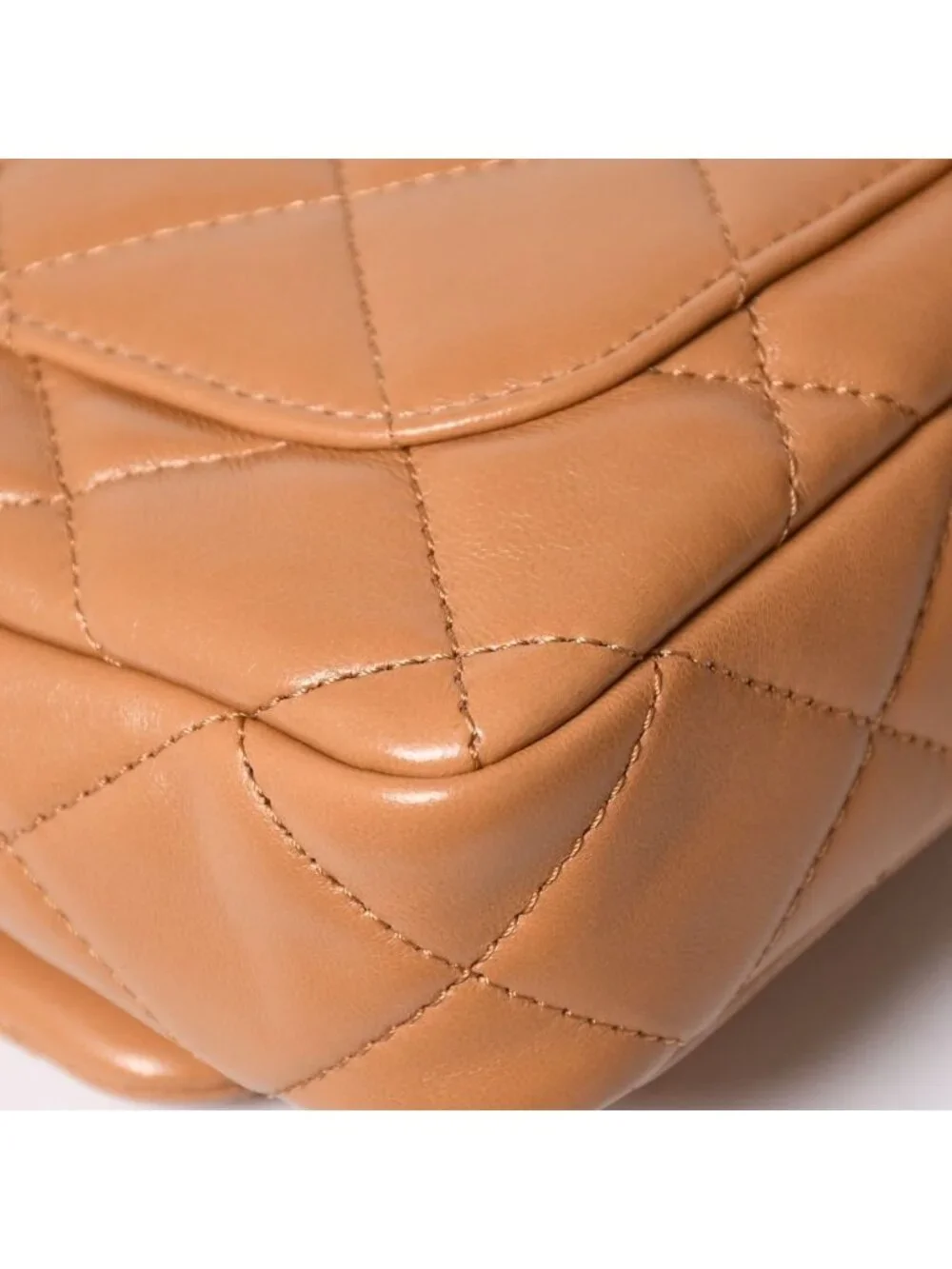 Chanel Quilted 20 Chain Bag Base CC Logo Shiny Lambskin